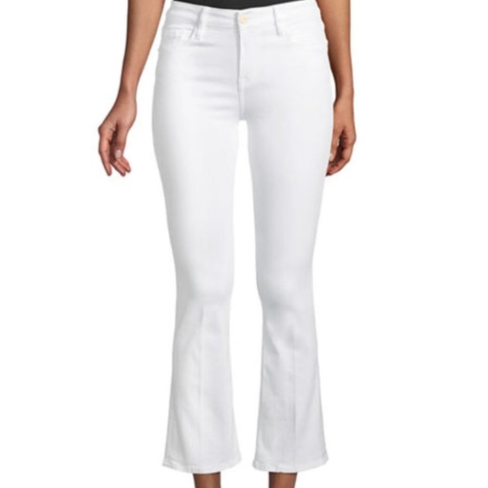 Frame Le crop mini boot  jeans